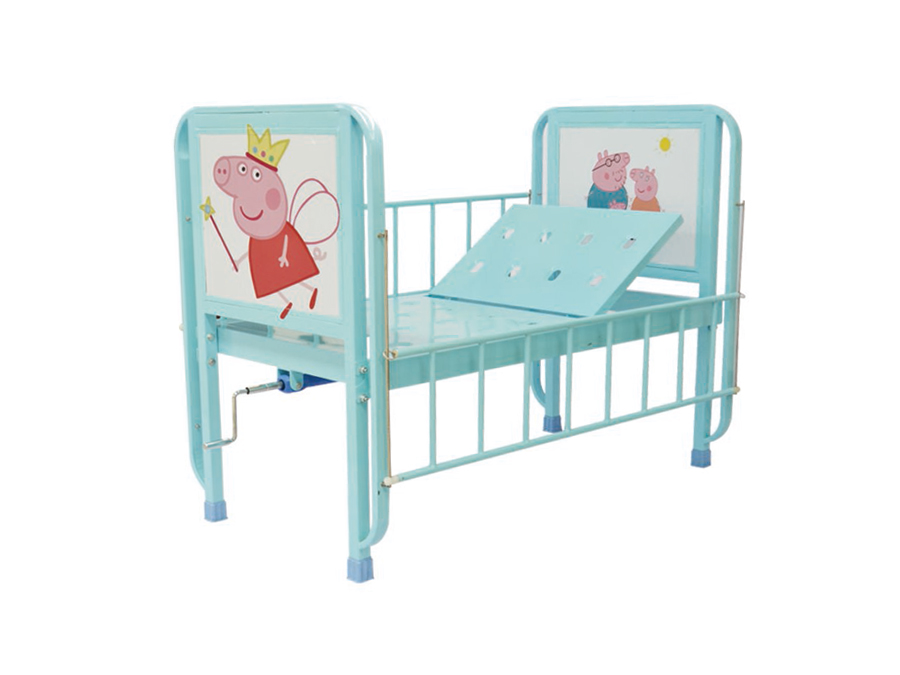 br-t1沖孔單搖兒童床(護欄)